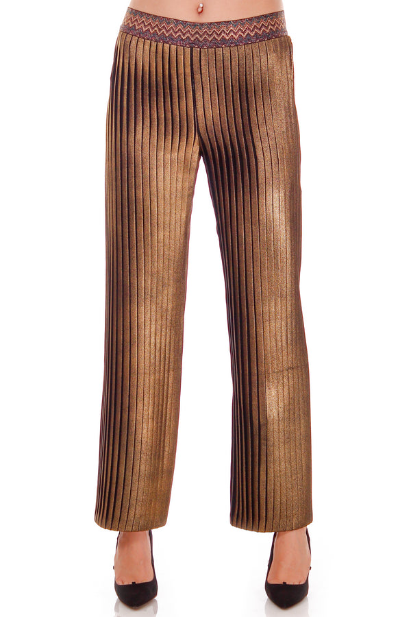 Pantalon stofa plisata P-50