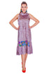 Rochie catifea pictata MT-88