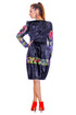 Rochie catifea pictata MT-96
