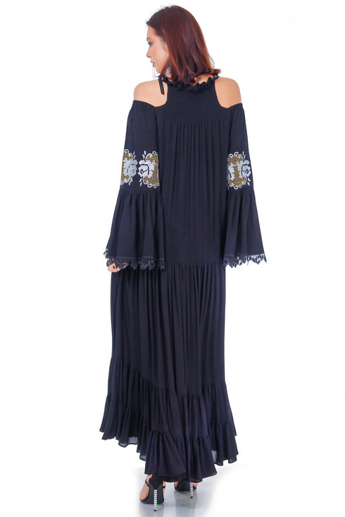 Rochie vascoza cu broderie freeshipping - Liza Panait Online Boutique