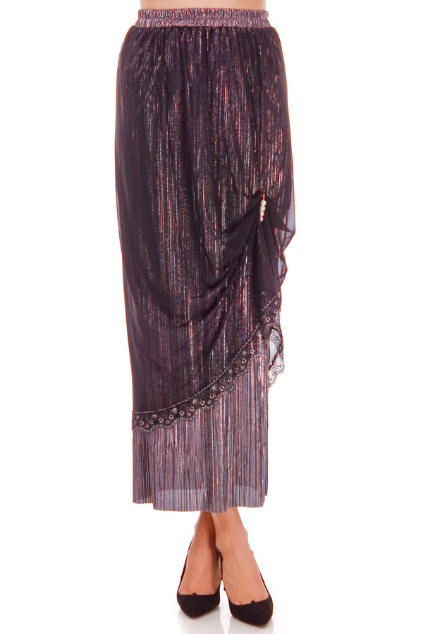 Fusta tul si saten P-69