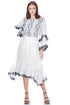Rochie vascoza cu broderie freeshipping - Liza Panait Online Boutique