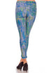 Pantalon denim pictat freeshipping - Liza Panait Online Boutique