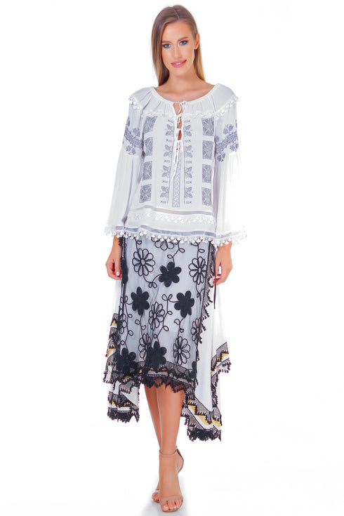 Fusta vascoza cu fota freeshipping - Liza Panait Online Boutique