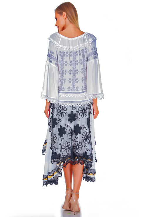 Fusta vascoza cu fota freeshipping - Liza Panait Online Boutique