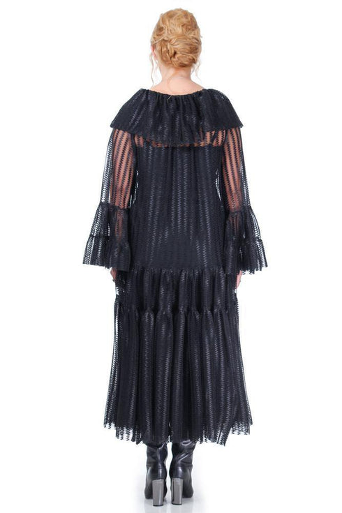 Rochie tull negru Liza Panait Liza Panait Online Boutique