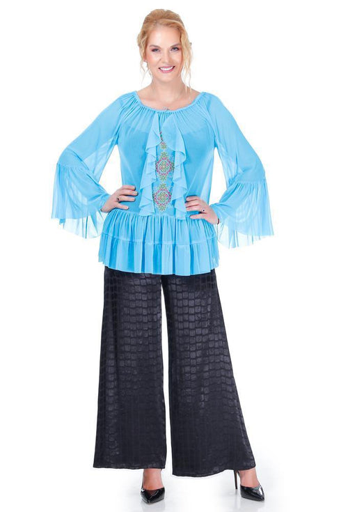 Pantalon matase Liza Panait Liza Panait Online Boutique