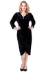 Rochie catifea neagra Liza Panait Liza Panait Online Boutique
