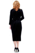Rochie catifea neagra Liza Panait Liza Panait Online Boutique
