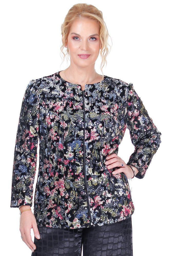 Sacou catifea cu paiete Liza Panait Liza Panait Online Boutique