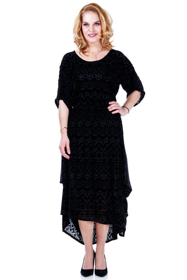 Rochie catifea neagra Liza Panait Liza Panait Online Boutique