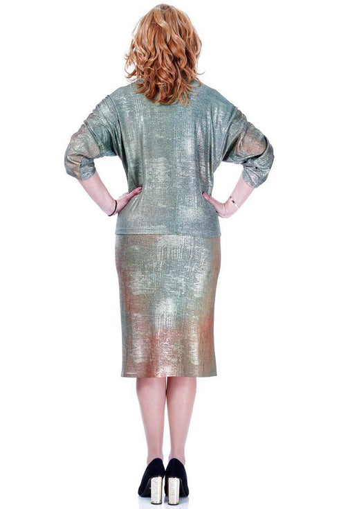 Bluza pictata jerse Liza Panait Liza Panait Online Boutique