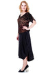 Bluza catifea pictata Liza Panait Liza Panait Online Boutique