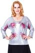 Bluza pictata jerse Liza Panait Liza Panait Online Boutique