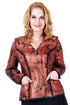 Sacou jerse pictat Liza Panait Liza Panait Online Boutique