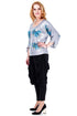 Bluza pictata jerse Liza Panait Liza Panait Online Boutique
