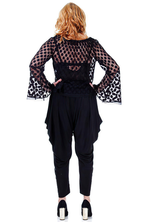 Bluza tul cu broderie freeshipping - Liza Panait Online Boutique
