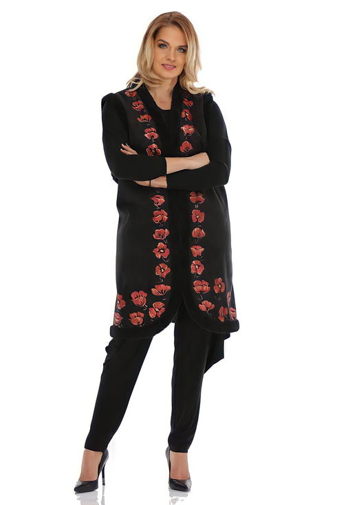 Vesta blanita ecologica Liza Panait Liza Panait Online Boutique