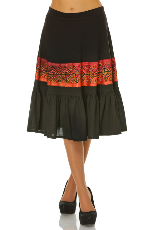 Fusta jerse neagra M-12