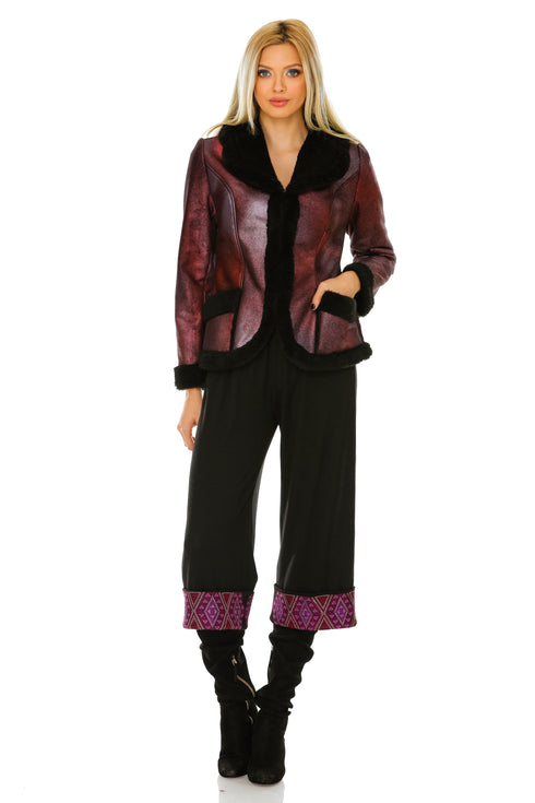 Jacheta piele ecologica M-15