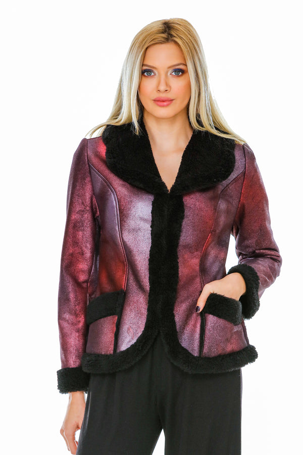 Jacheta piele ecologica M-15