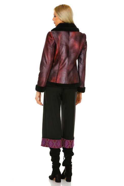 Jacheta piele ecologica M-15